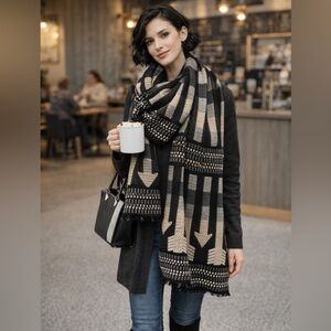 Mackage Aro Jaquard Scarf